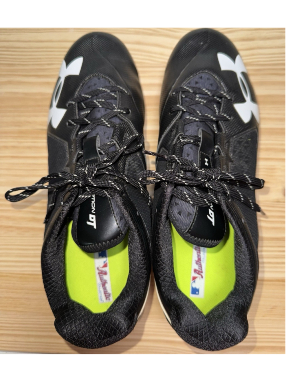 Under Armour Deception DT Baseball Metal/Molded Cleats Size 13 Black